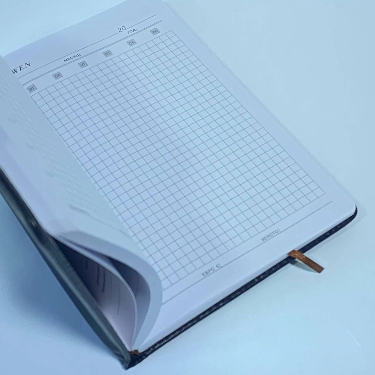 7666 kalkulyatorli bloknoti (100 varaq) qora O'zbekistonda