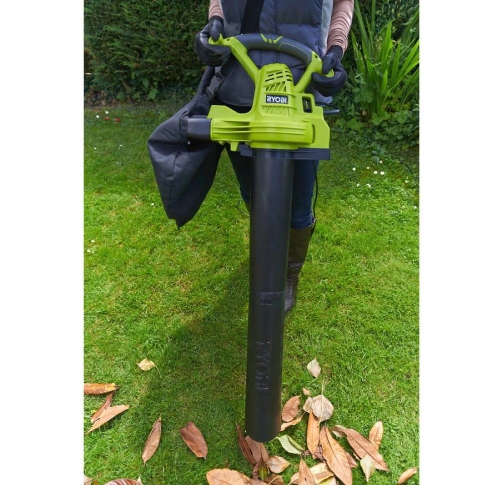 Пылесос-воздуходувка электрический Ryobi RBV3000CSV (5133002188) - фото №4 Пылесос-воздуходувка электрический Ryobi RBV3000CSV (5133002188) онлайн