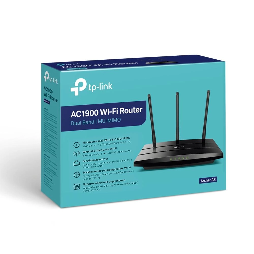 Wi-Fi роутер TP-LINK Archer A8 онлайн