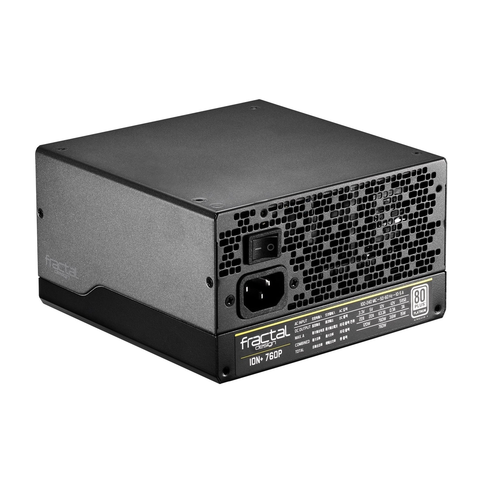 Блок питания Fractal Design Ion+ 760 Вт 80+ Platinum ATX купить