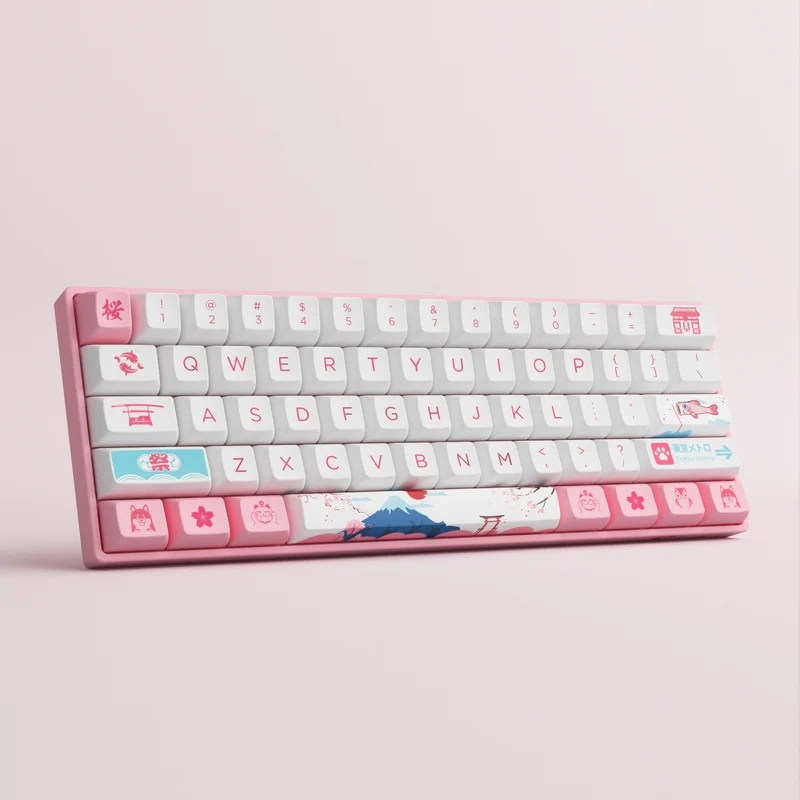 Akko 3068B PlusTokyo R2 CS Jelly Pink RGB klaviaturasi onlayn