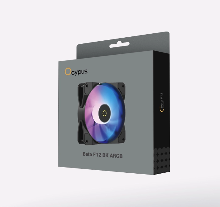 Korpusli ventilyator Ocypus Beta F12 ARGB BK onlayn