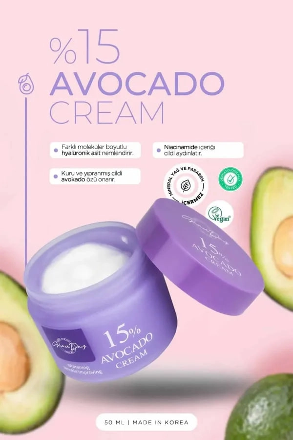 Крем для лица -Grace Day  Cream 15 %  50 ml Avocado недорого