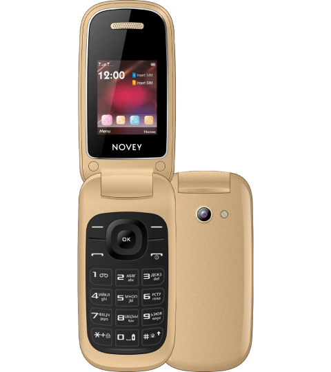 Телефон Novey 118 Gold купить