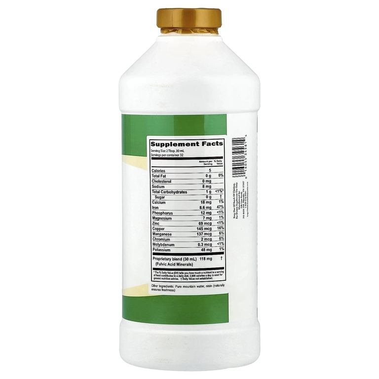 Buried Treasure Liquid Nutrients, toza kolloid minerallar, 946 ml (32 suyuq unsiya) (34561) arzon