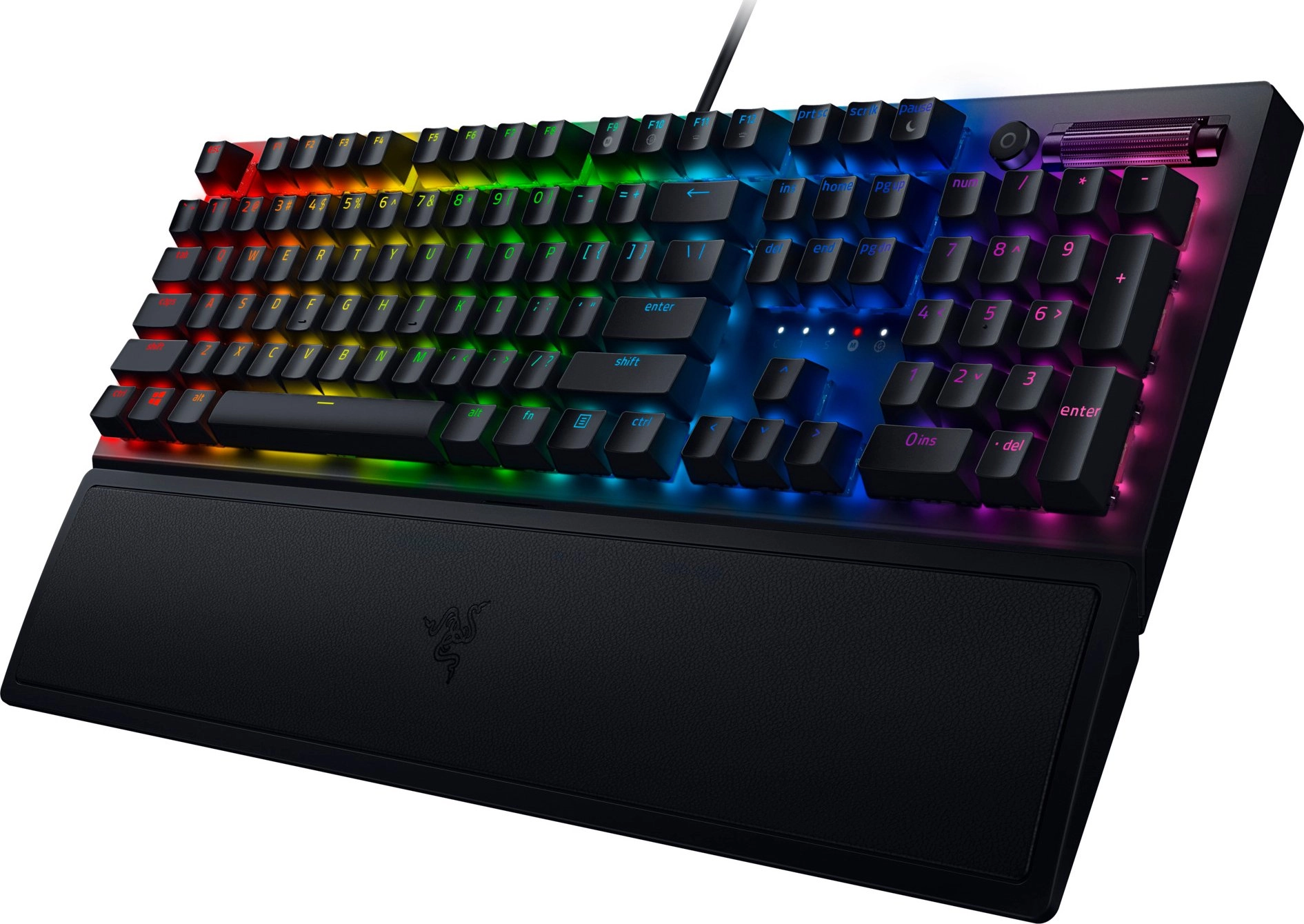 Razer BlackWidow V3 Razer Yellow Switch USB Black Klaviaturasi xususiyatlar