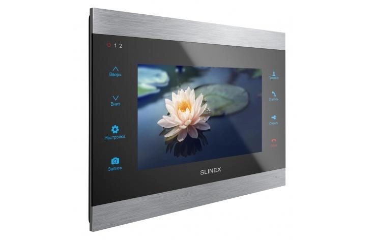 Видеодомофон Slinex SL‑07IP Silver-Black цена
