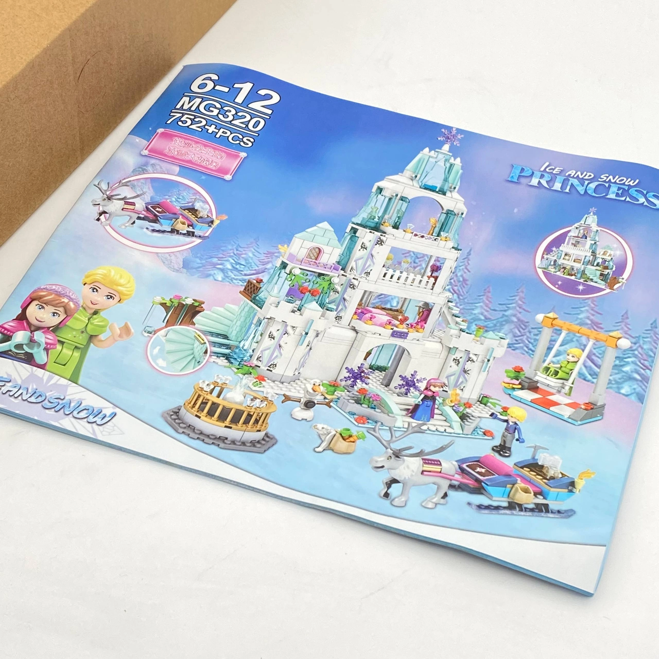 Ice and Snow Princess Frozen konstruktori onlayn