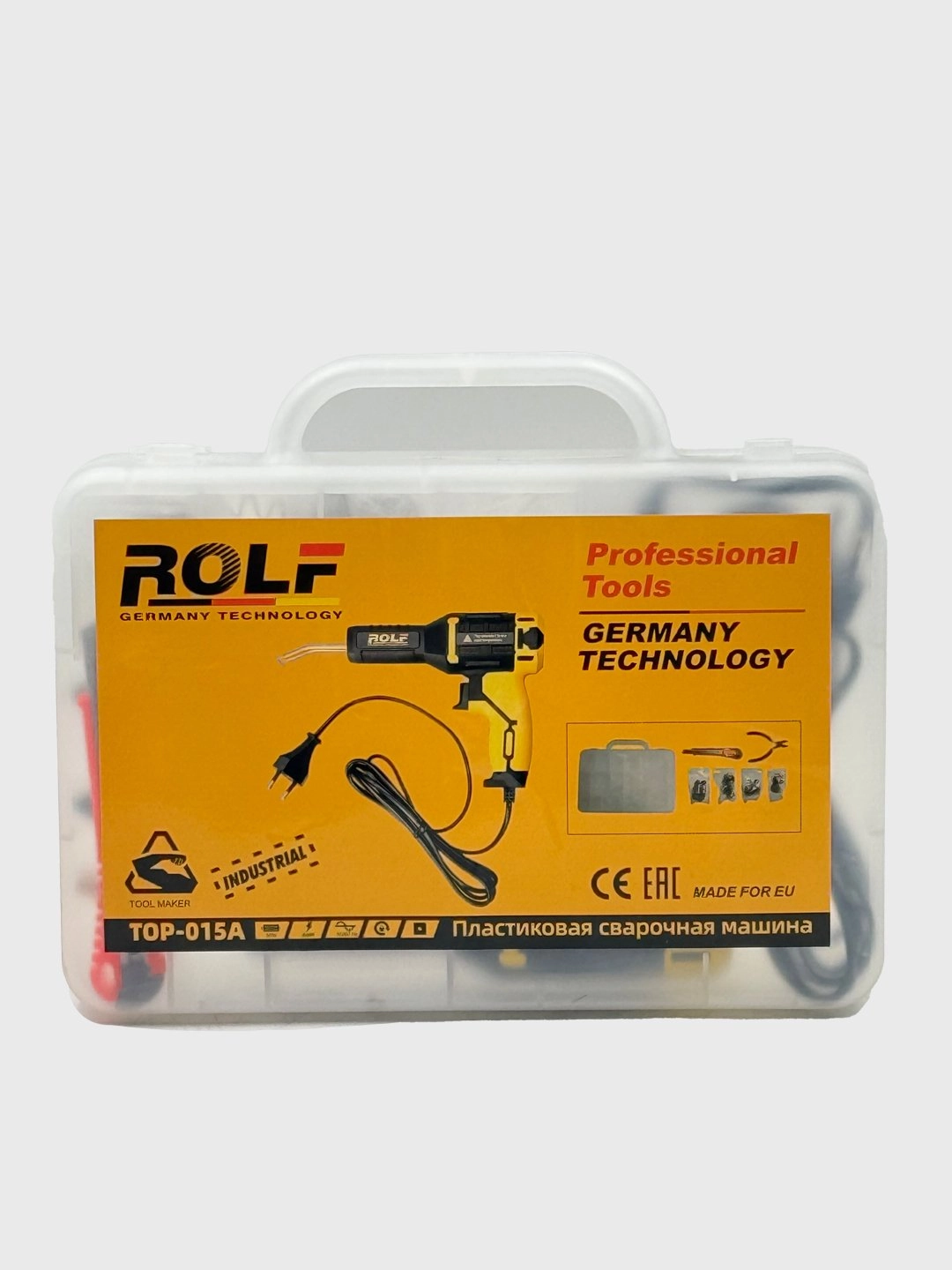 Plastik uchun payvandlash qurilmasi Rolf TOP-015A (3-015A) bo'lib to'lash