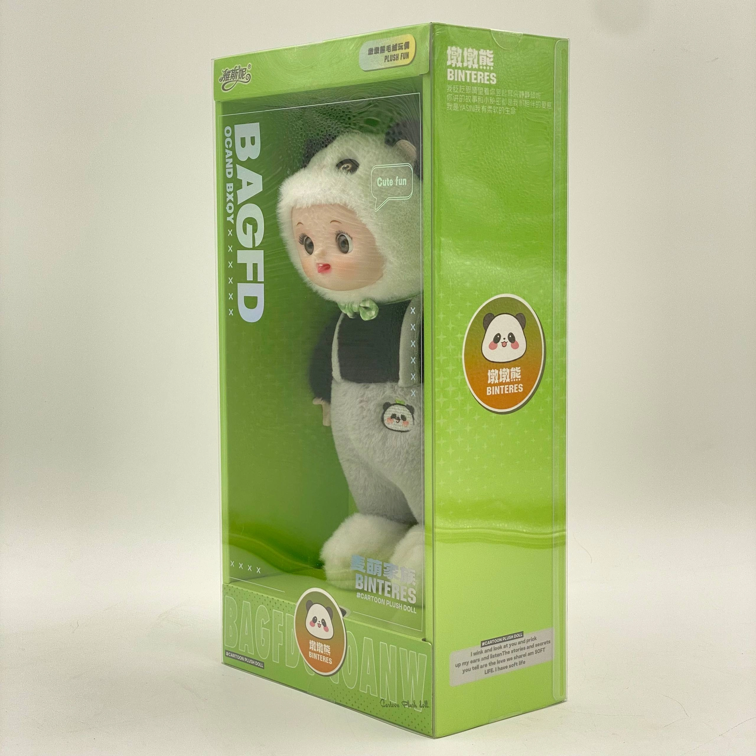 Binteres BAGFD 370 white-black yumshoq o'yinchoq arzon