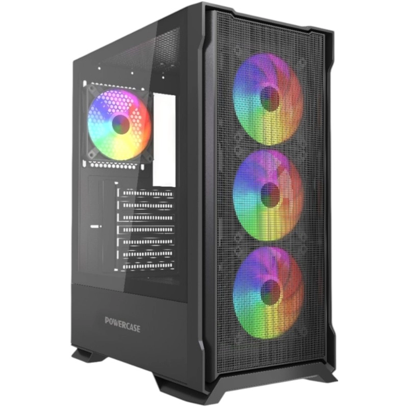 PowerCase Mistral AZ4B ARGB CMAZB-A4 kompyuter korpusi  Black sotib olish