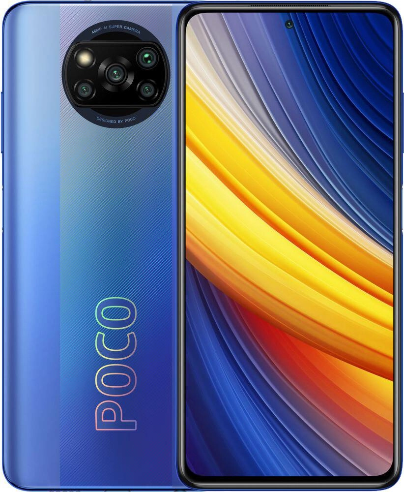 Смартфон Xiaomi Poco X3 Pro 6/128GB Blue (Global version) купить