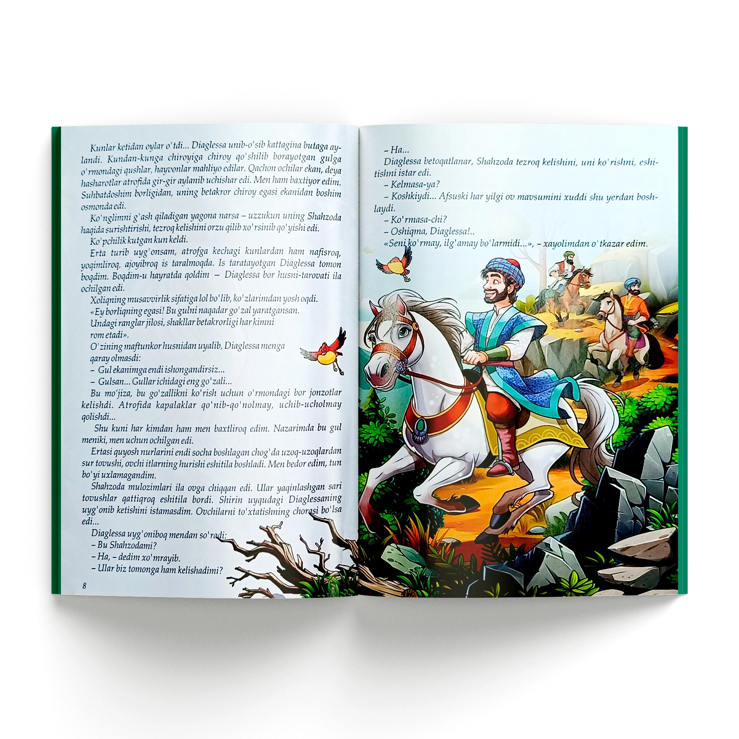 To'lqin Nurmuhammad: Diaglessa Gul. Yo'lovchi. Qirol O'zbekistonda