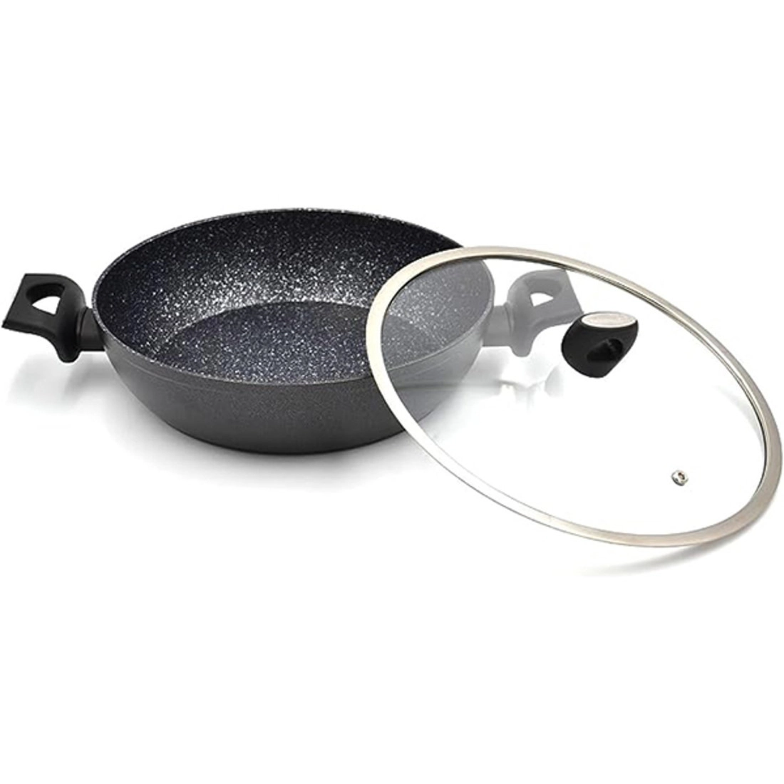 Korkmaz Nora 24 sm 2.2 l (A2943) alyuminiy, yopishmaydigan past kastryulkasi arzon