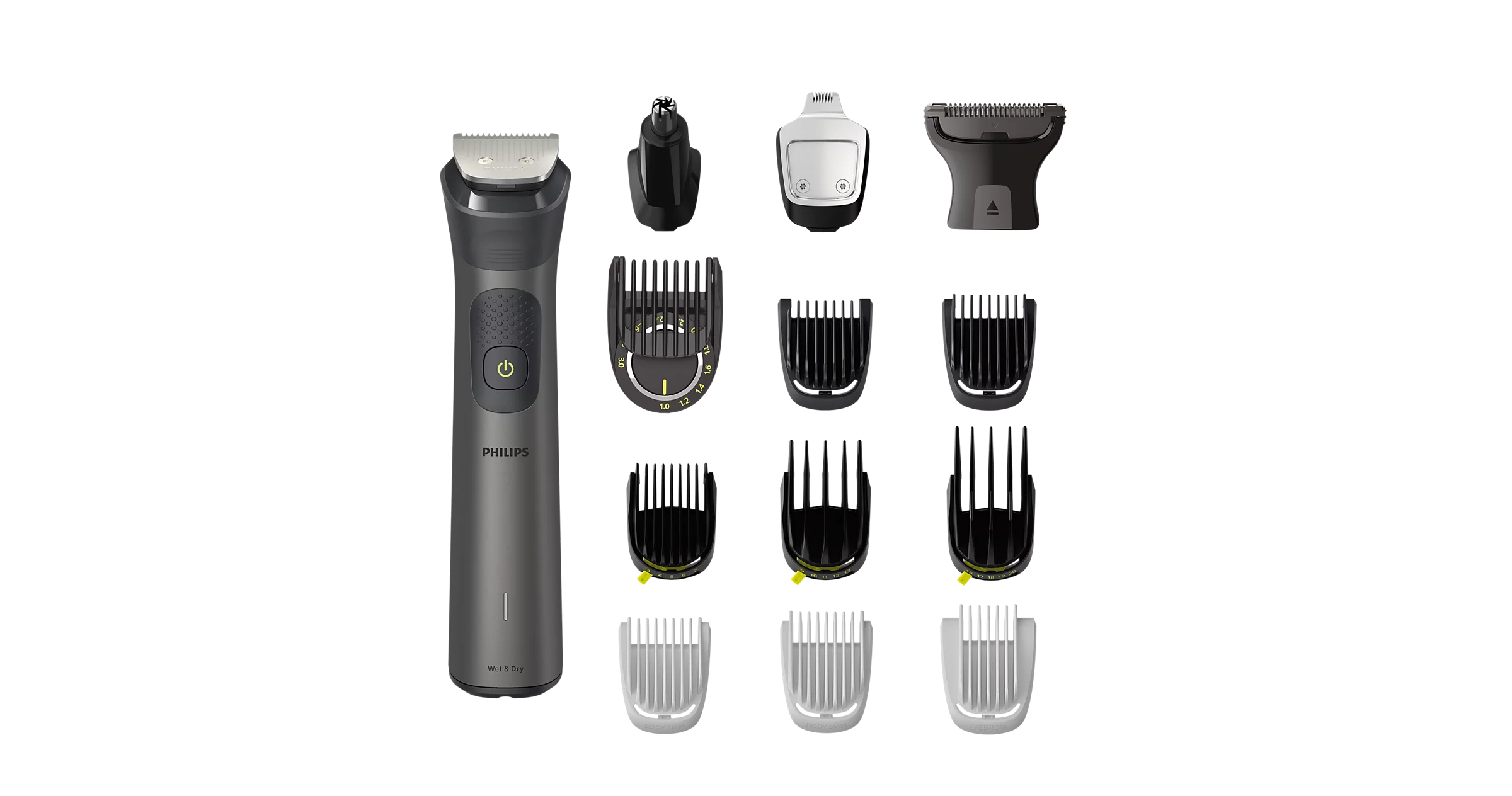 Беспроводной триммер Philips MG7940 15 in 1 , Grey в Узбекистане