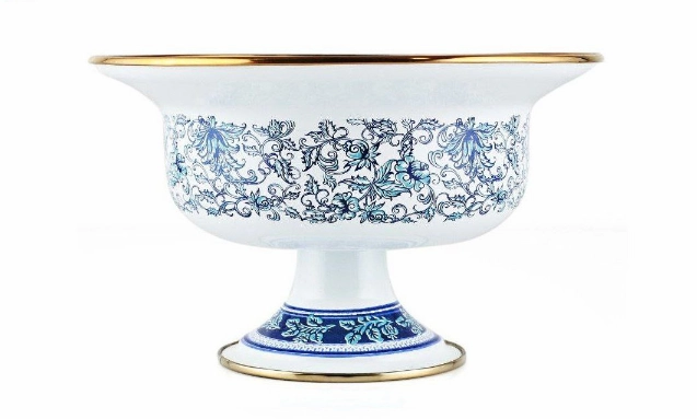Life smile Enamel Premium Pedestal Bowl Small NMLT-3C купить