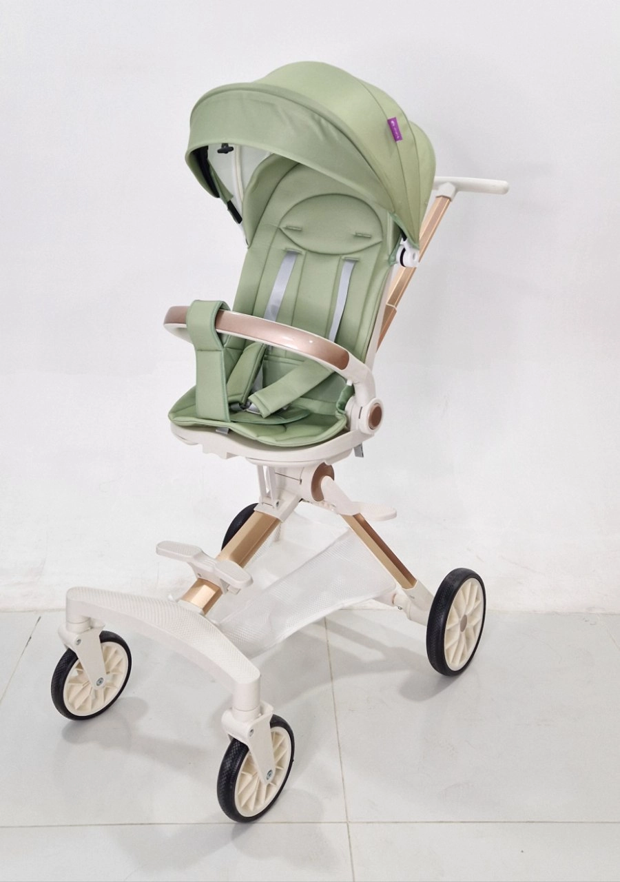 Детская коляска дрон Didit-808 зеленая купить