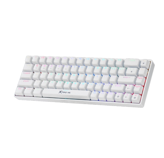 Трехрежимная механическая клавиатура Xtrike me GK-994W wh недорого