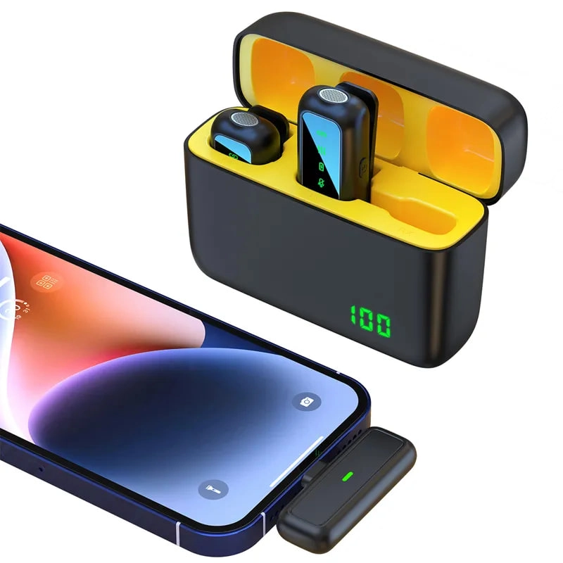 Петличный беспроводной микрофон 2 в 1 SX6 Lightning купить