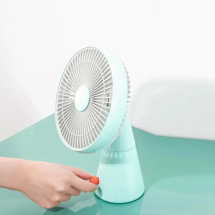 Настольный вентилятор Xiaomi LOFANS Desktop Circulation Fan голубой недорого