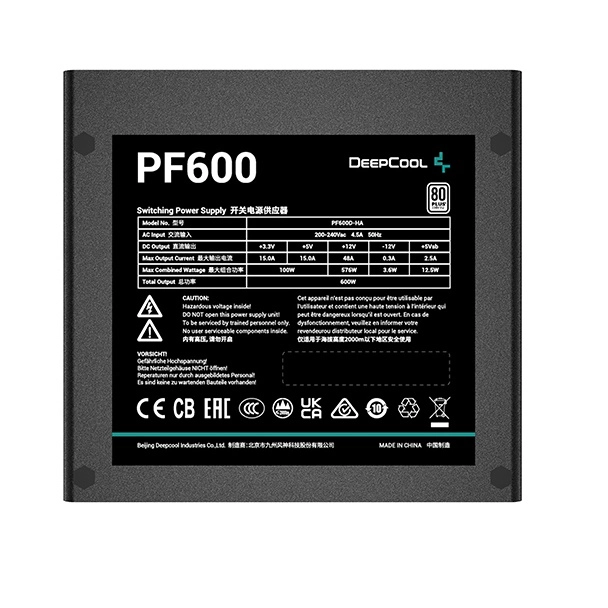 Блок питания DEEPCOOL PF600 в Узбекистане