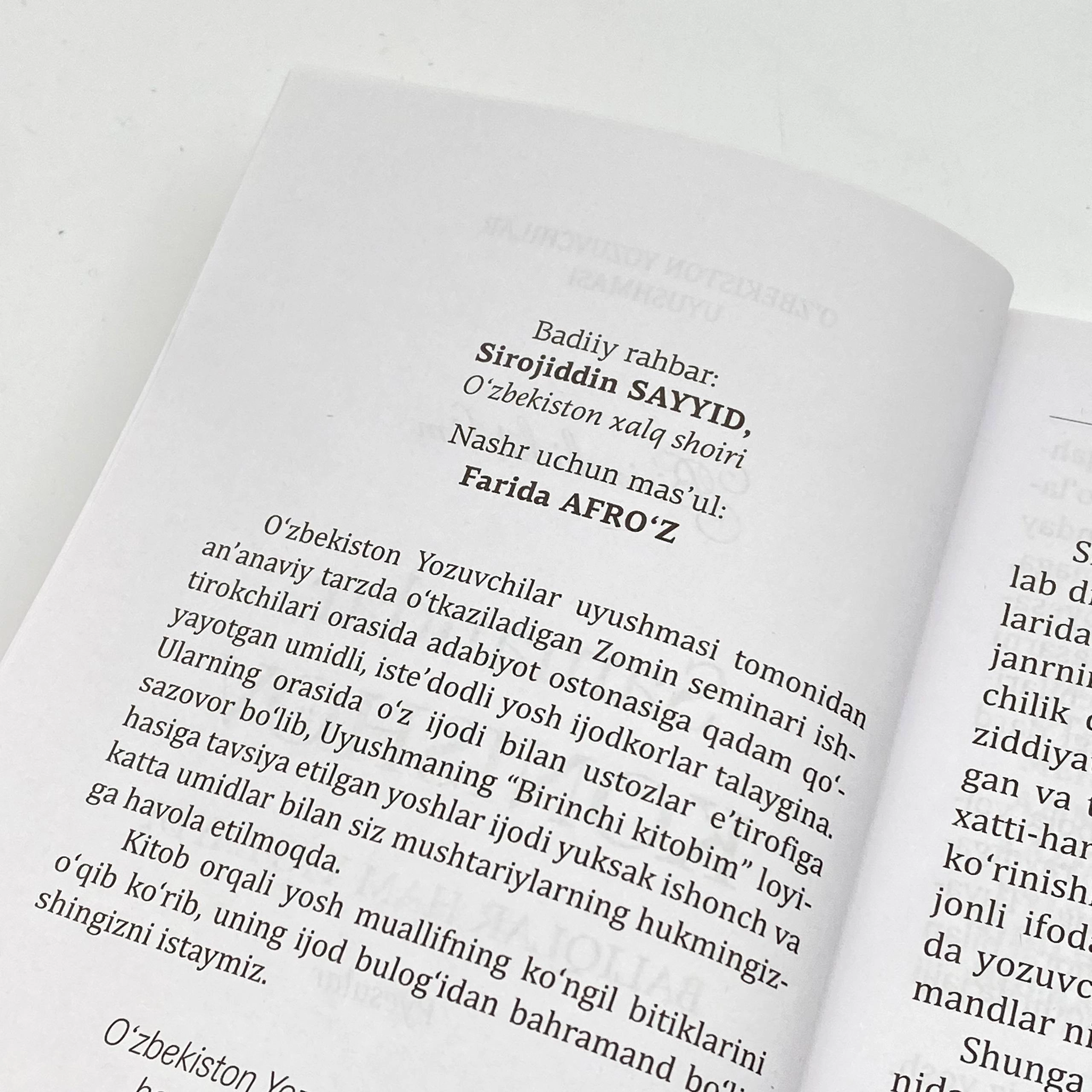 Samandar Konishev: Baliqlar ham yig'laydi O'zbekistonda