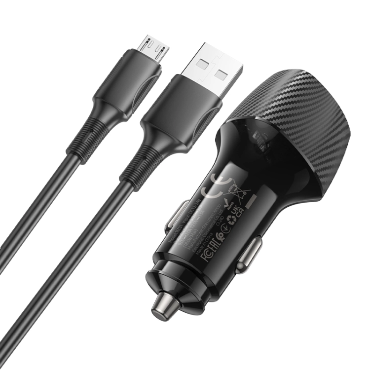 Автомобильное зарядное устройство Borofone BZ31C Micro USB Cable онлайн