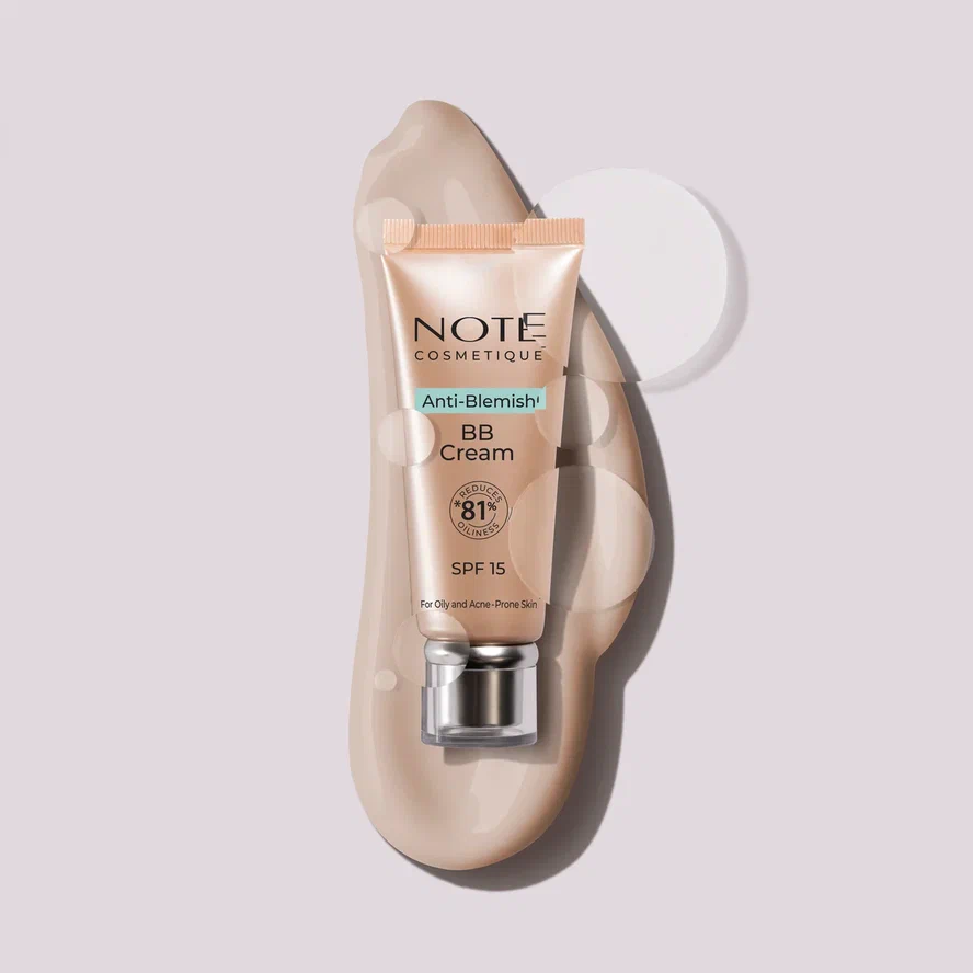 Тональный крем NOTE BB CREAM ANTI BLEMISH 03 (30 ml) рассрочка