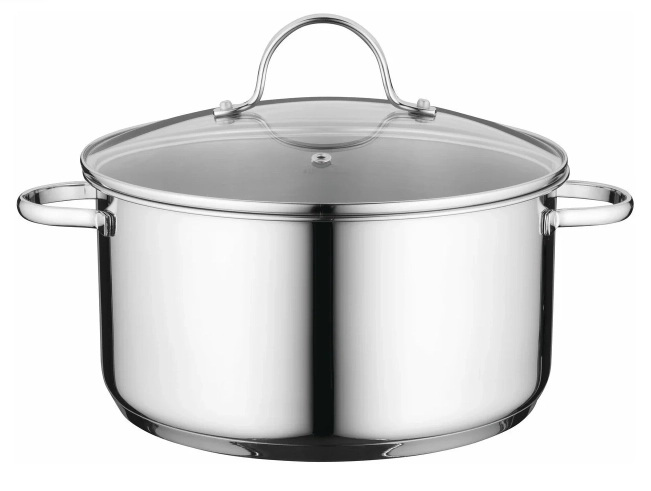 Набор посуды 7 пр. серебристый BergHOFF недорого