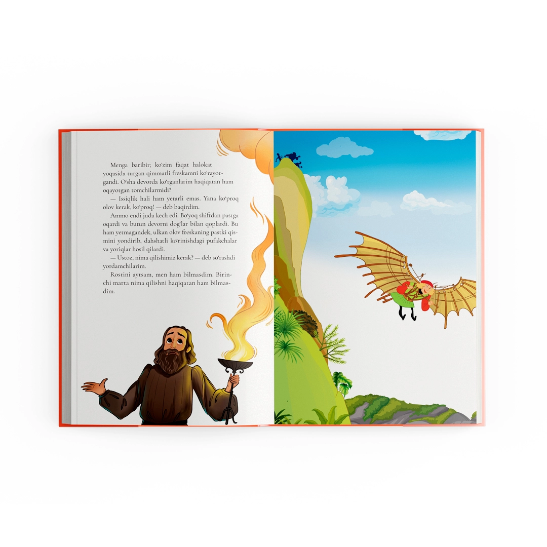 Dunyo daholari: Leonardo da Vinchi - Zamonasidan ilgarilab ketgan aql sohibi rasm bilan