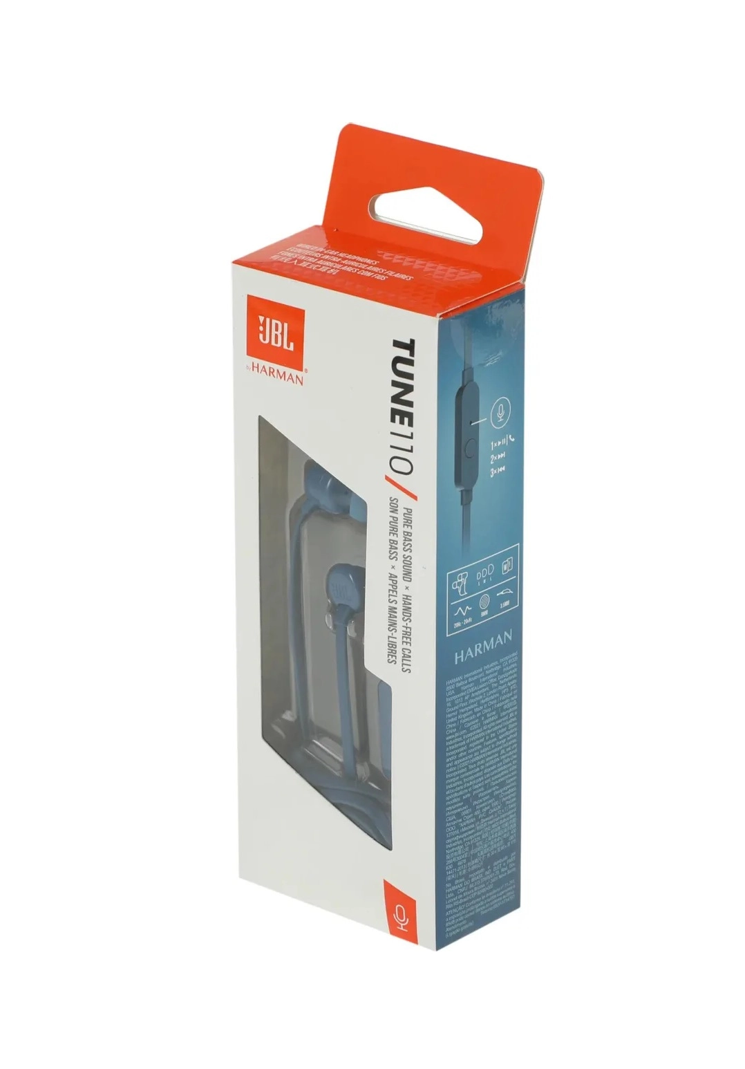 Наушники JBL Tune 110 Blue цена