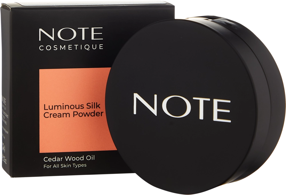 NOTE LUMINOUS SILK CREAM POWDER 01 (10 g krem upasi sotib olish