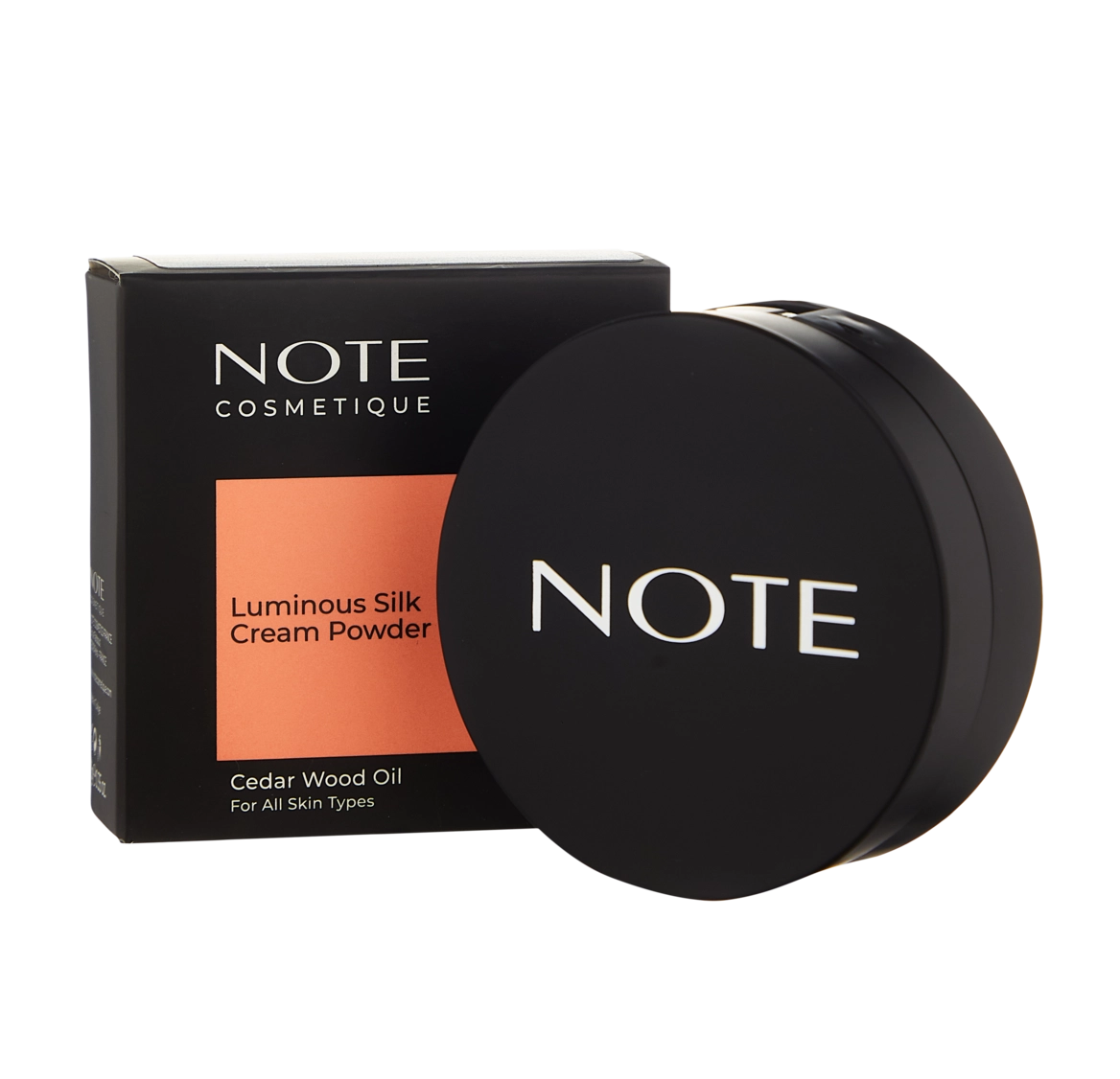 Krem upasi NOTE LUMINOUS SILK CREAM POWDER 03 (10) g sotib olish