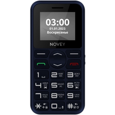 Novey B300 to'q ko'k rangli telefoni sotib olish