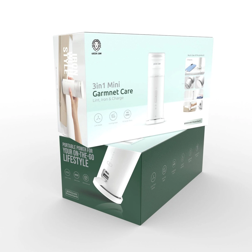 Мини-утюг Green Lion 3 in 1 Portable Mini Wireless Cordless Steam Iron 130W 8000mAh в Узбекистане