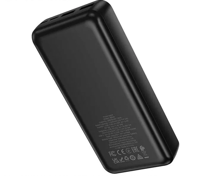 BOROFONE BJ80A 20000mAh qora tashqi akkumulyatori arzon