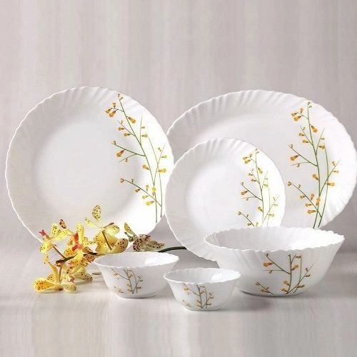 Столовый сервиз Diva La Opala Citron Weave 50 предметов в Узбекистане