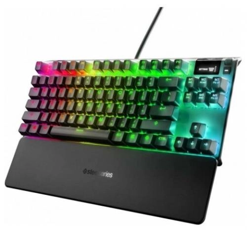 SteelSeries Apex Pro TKL Black USB o‘yin klaviaturasi arzon