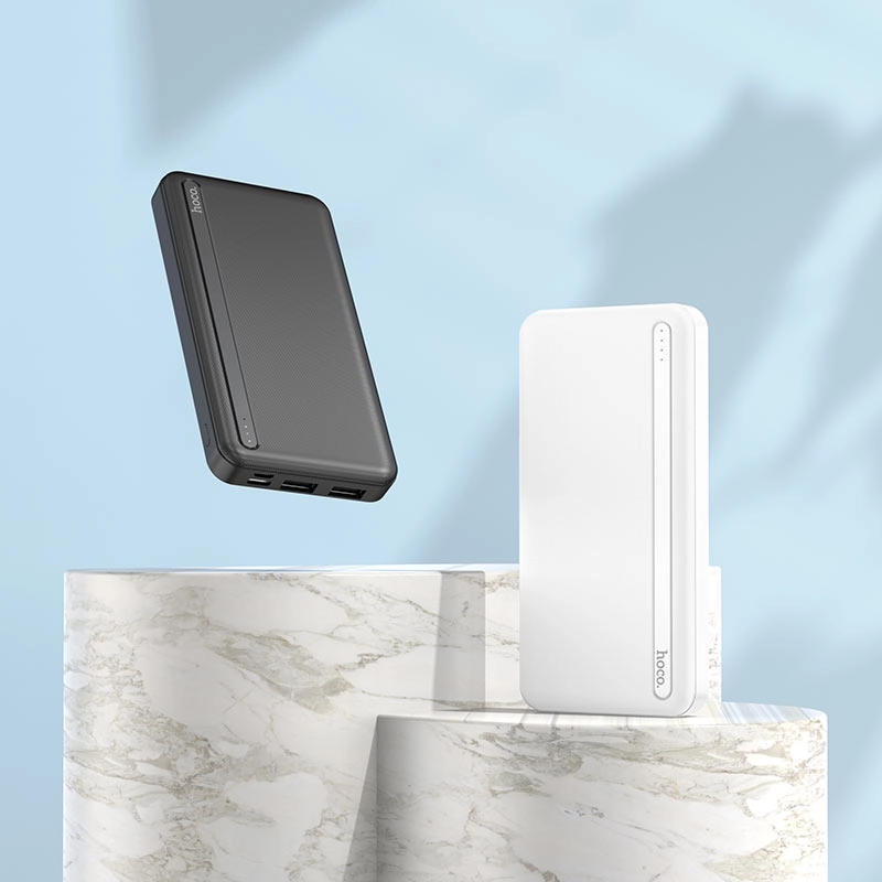 Внешний аккумулятор Power bank Hoco J91 10000mAh белый - фото №4 Внешний аккумулятор Power bank Hoco J91 10000mAh белый в Узбекистане