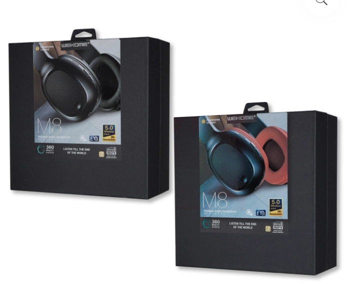 Wekome M8 qizil simsiz quloqchini arzon