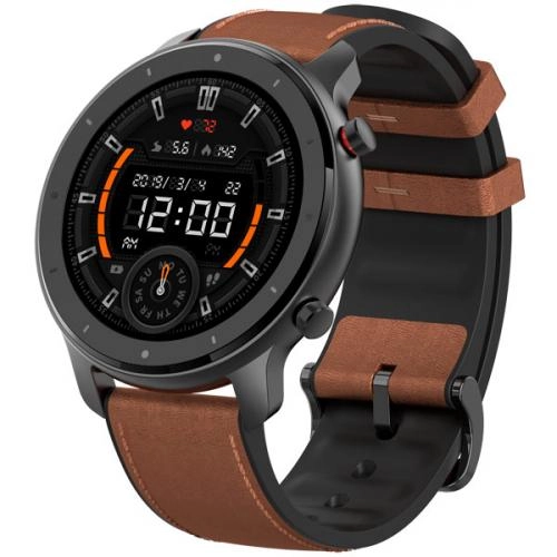 Xiaomi Amazfit GTR 47 mm Black smart-soati - rasm №2 Xiaomi Amazfit GTR 47 mm Black smart-soati sotib olish