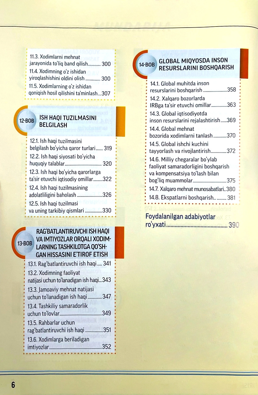 Гулнора Абдураҳмонова: Инсон ресурсларини бошқариш доставка