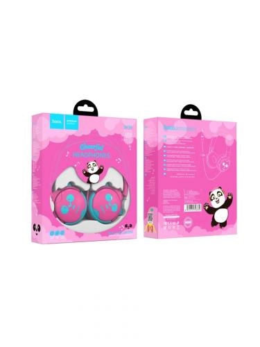 HOCO W31 (pushti) bolalar uchun simli quloqchini bo'lib to'lash