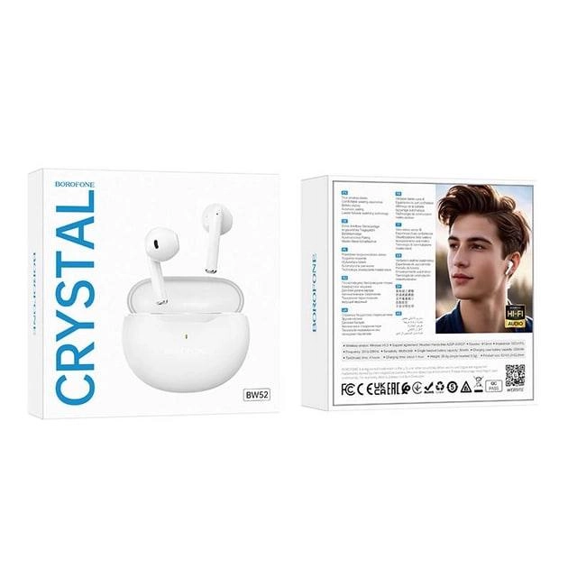 Borofone BW52 oq simsiz quloqchini O'zbekistonda