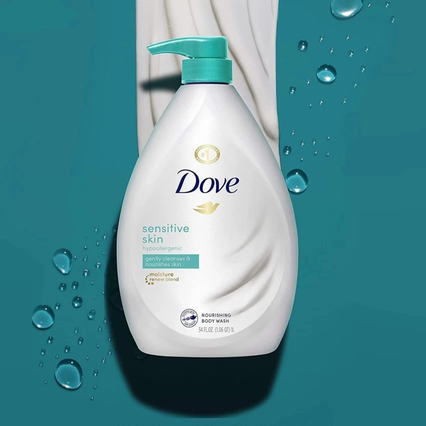 Dove sensitive skin nourishing  body wash 1000 ml Dush geli sotib olish