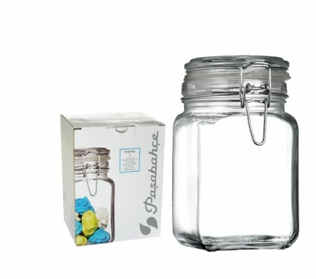 Банка с крышкой Pasabahce Kremlin 1050мл 1шт (97626) в Узбекистане