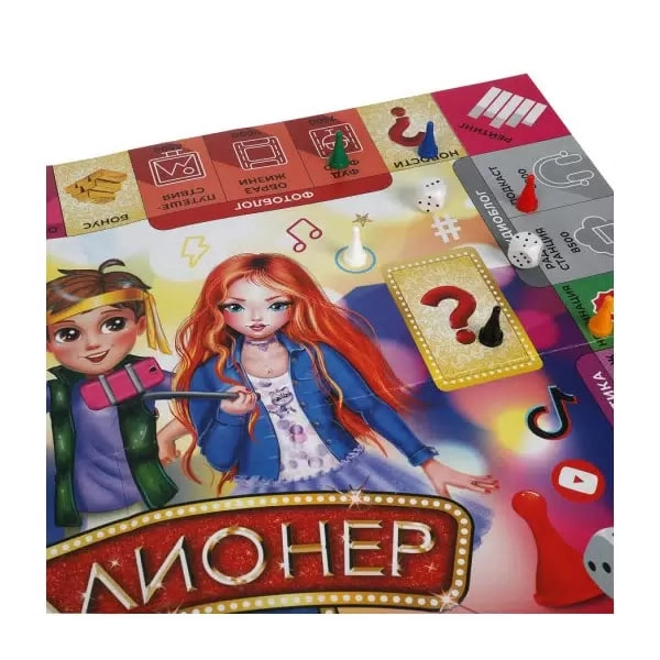 Настольная бизнес-игра Миллионер Блогеры arzon