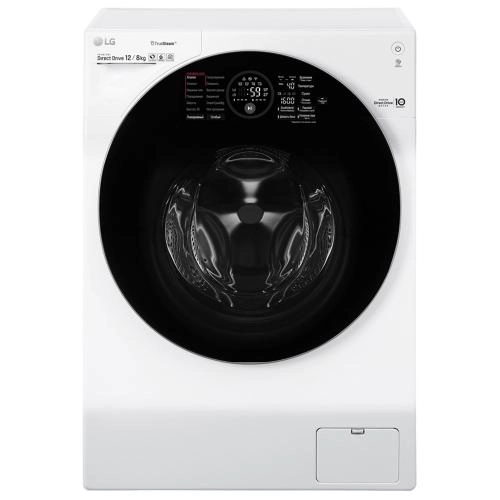 Стиральная машина LG FH-6G1BCH2N (Белая) (С сушкой+подача пара) 12 Кг купить