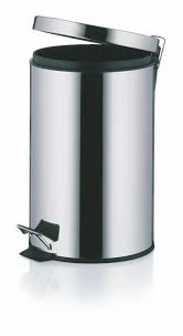 Ведро для мусора KELA Nila, серебристое, 12 л недорого