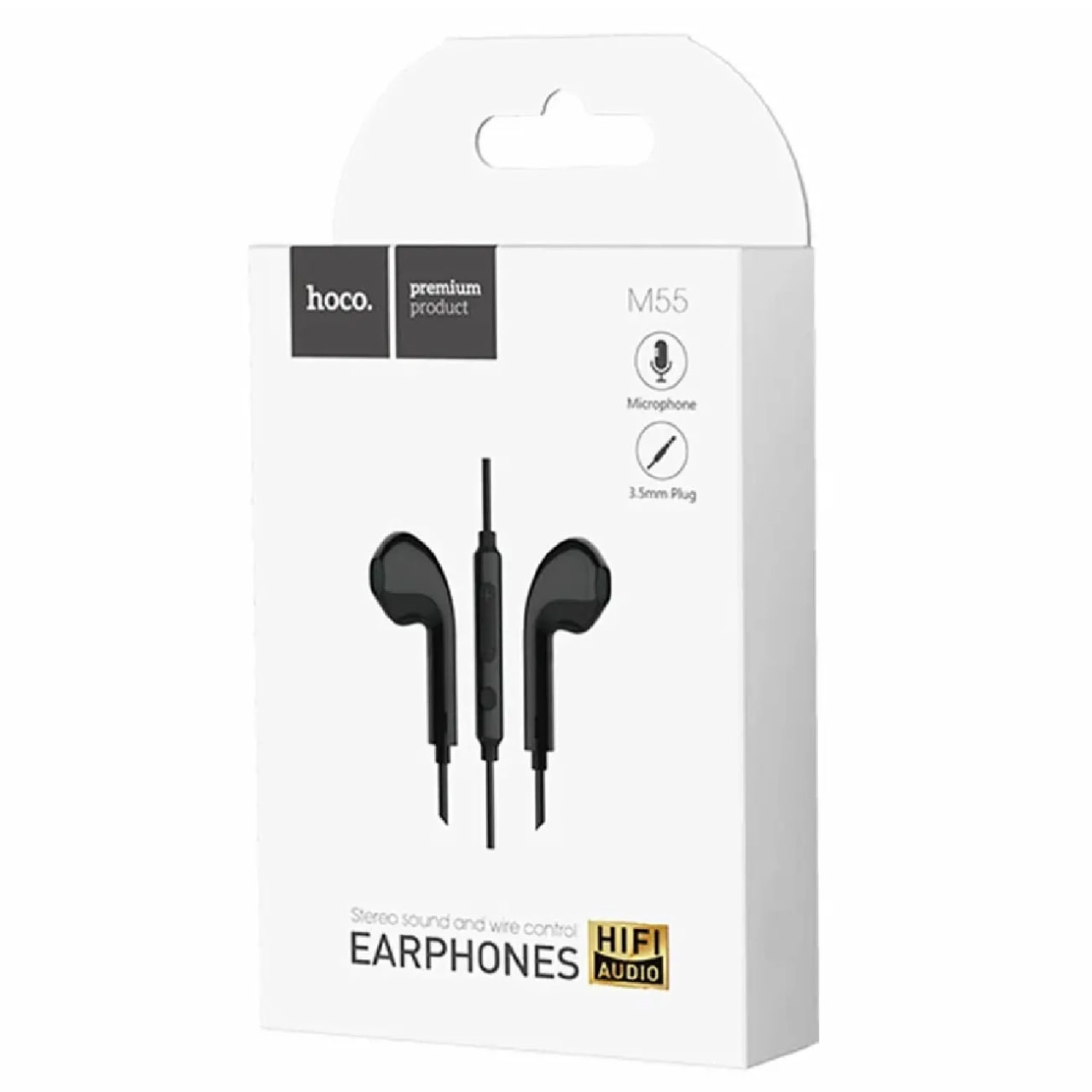 Hoco M55 quloqchini, qora onlayn